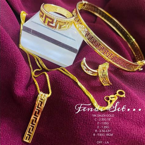 fendi pendant gold